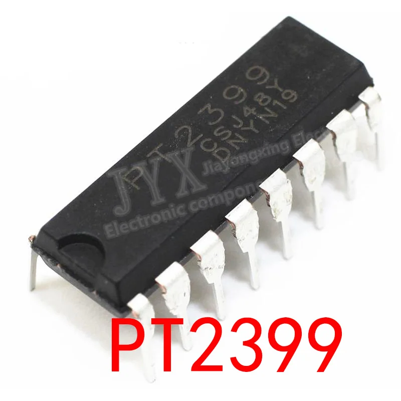 10 pces pt2399 CD2399GP dip16 pt2399 dip-16 ic novo e original