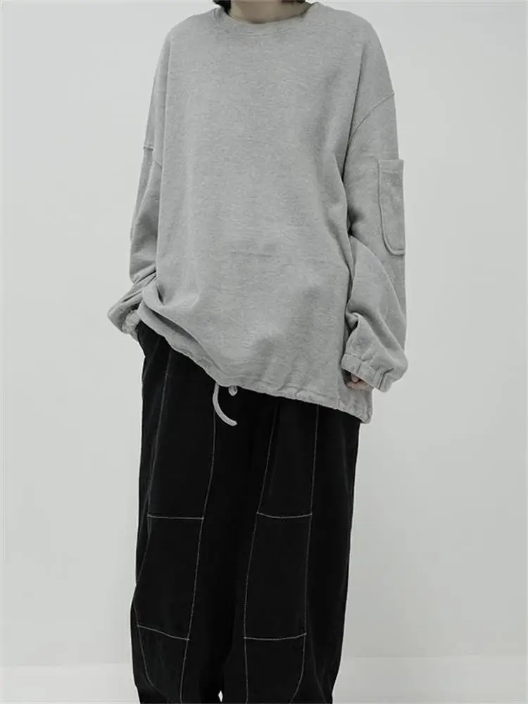 Women\'s New Sweater Spring And Autumn Solid Color Sweater Simple Leisure Loose Black Sweater Women\'s Coat Loose Large