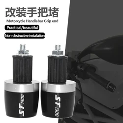 7/8'' 22mm For Honda ST1300 ST 1300 ST1300A ST1300 A CNC Aluminum Motorcycle Handlebar Counterweight handle Bar Grips Ends