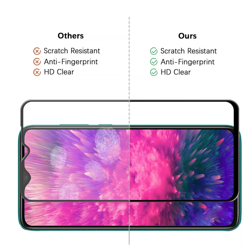 2 قطعة الزجاج المقسى ل Redmi نوت 8T حامي الشاشة ل Redmi-Note-8 Xiomi شاومي Redmi نوت 8 برو فيلم واقية