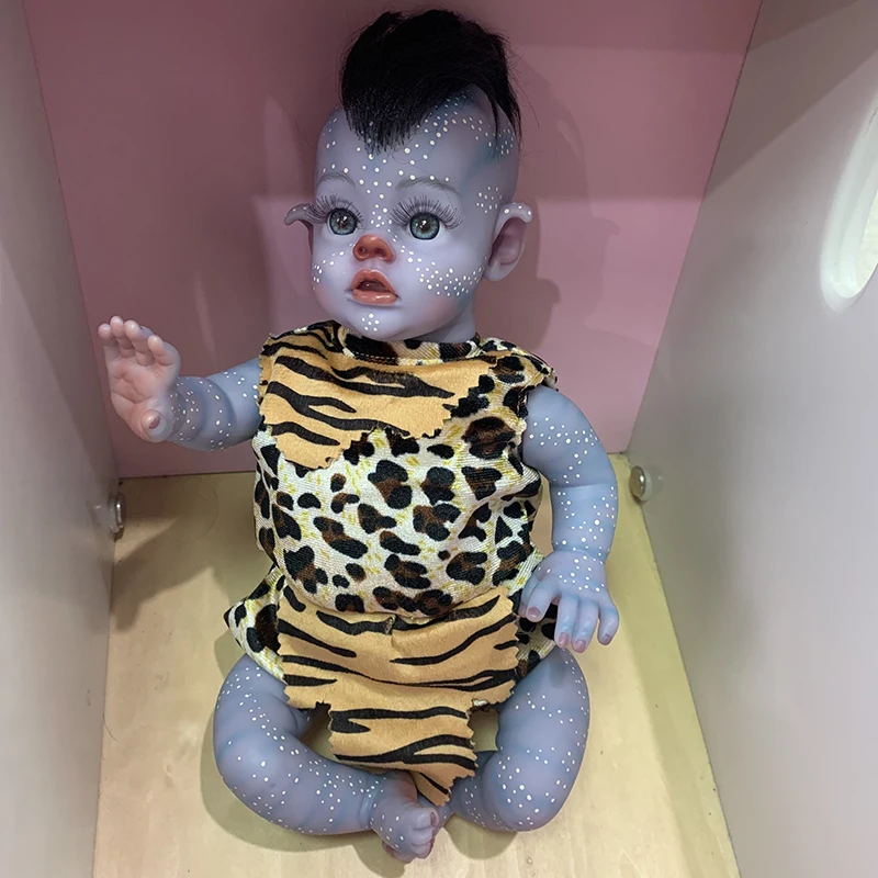 

12inch Reborn Doll Hand Made High Quality Detailed Painting Fairy Avatar Dolls Lifelike Real Soft Touch Small Doll Cute Baby