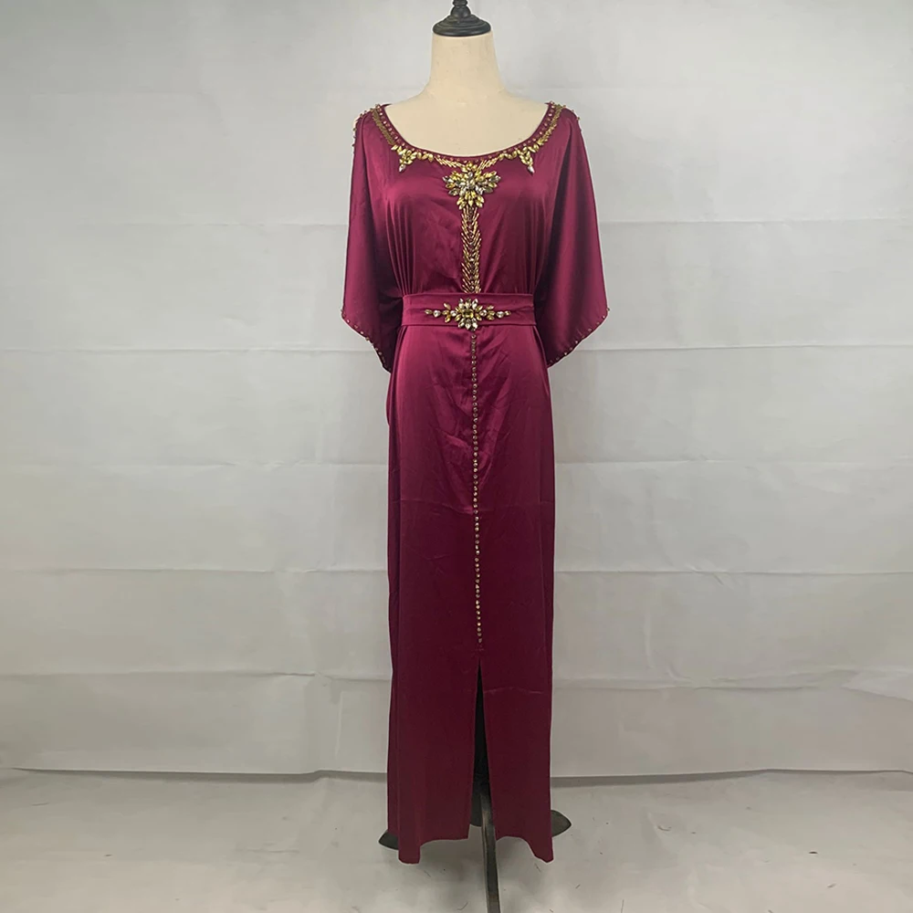 Ramadan Eid Abaya Dubai Turkey Islam  Arabic Muslim Dress Abayas For Women Robe Femme Longue Musulman Caftan Marocain De Soiree