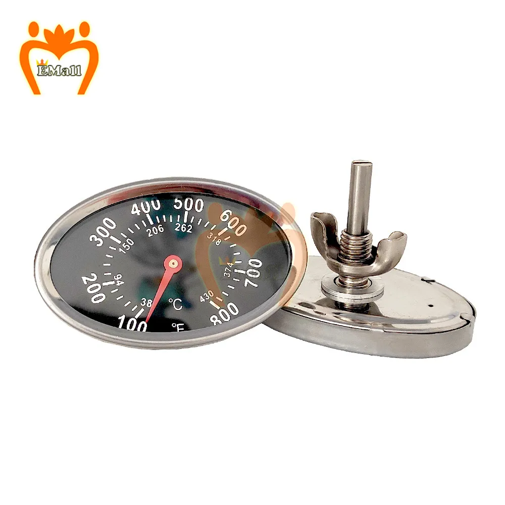 Edelstahl BBQ Grill Grill Thermometer 430 Celsius Kochen Lebensmittel Haushalt Küche Werkzeuge Temperatur Gauge Meter