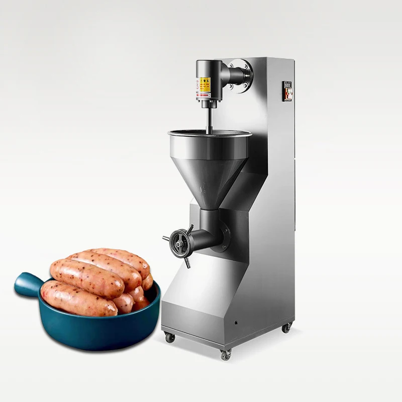 

LB-300 Многофункциональная машина для начинки колбас Настольная автоматическая мешалка для мяса Коммерческая ветчина для начинки колбас из нержавеющей стали