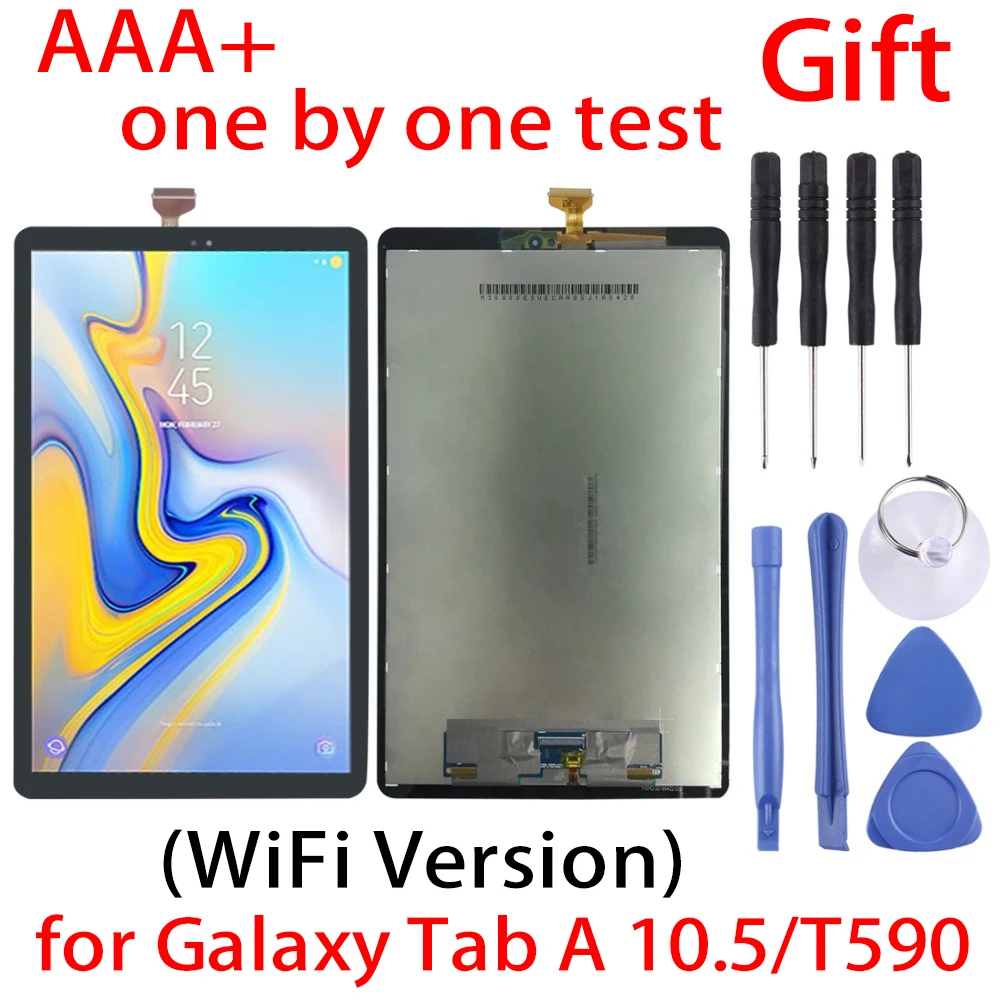 For Samsung Galaxy Tab A 10.5 LCD Screen and Digitizer Full Assembly for Samsung Galaxy Tab A 10.5 / T590 (WiFi Version)