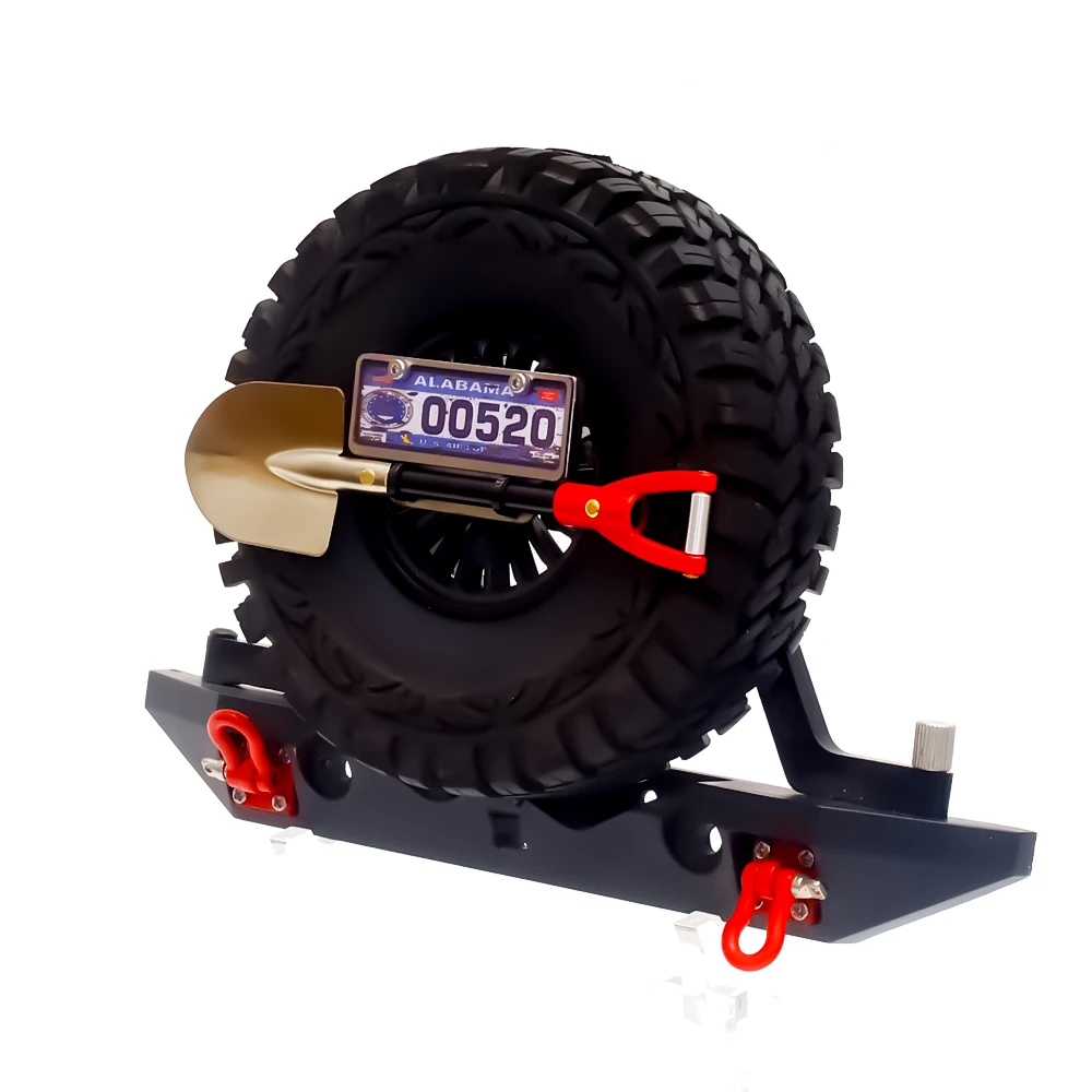 RC Metal numer dekoracji tablicy rejestracyjnej 46*18MM dla 1/10 1/8 RC samochodów Traxxas TRX-4 Axial SCX10 90046 D90 gąsienica RC Tamiya HSP