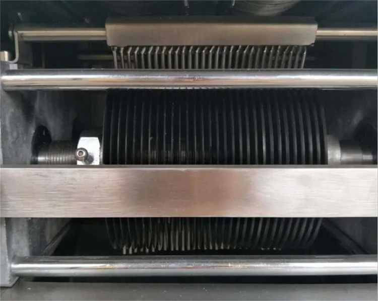 ماكينة تقطيع اللحم البقري من الفولاذ المقاوم للصدأ ماكينة تقطيع اللحم البقري التجارية الطازجة