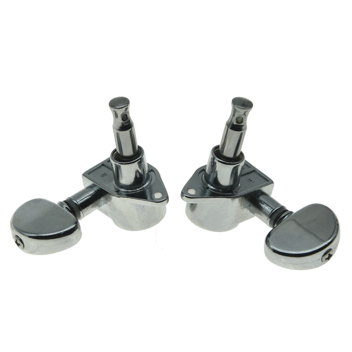 Wilkinson 3x3 ROTO Style Full Size Sealed Guitar Tuners Tuning Keys Pegs Guitar Machine Heads Fits Gibson or Acoustic Guitars