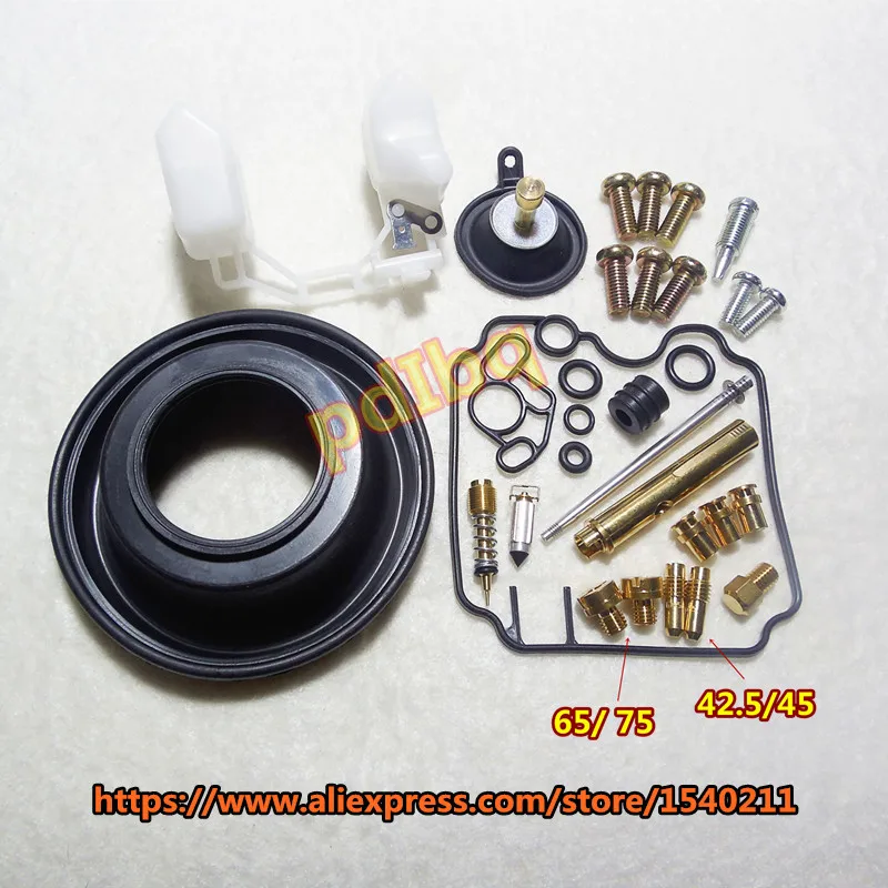 

For Yamaha 1991~97 year TDM850 Mk II carburetor repair kit Configure vacuum diaphragm and float