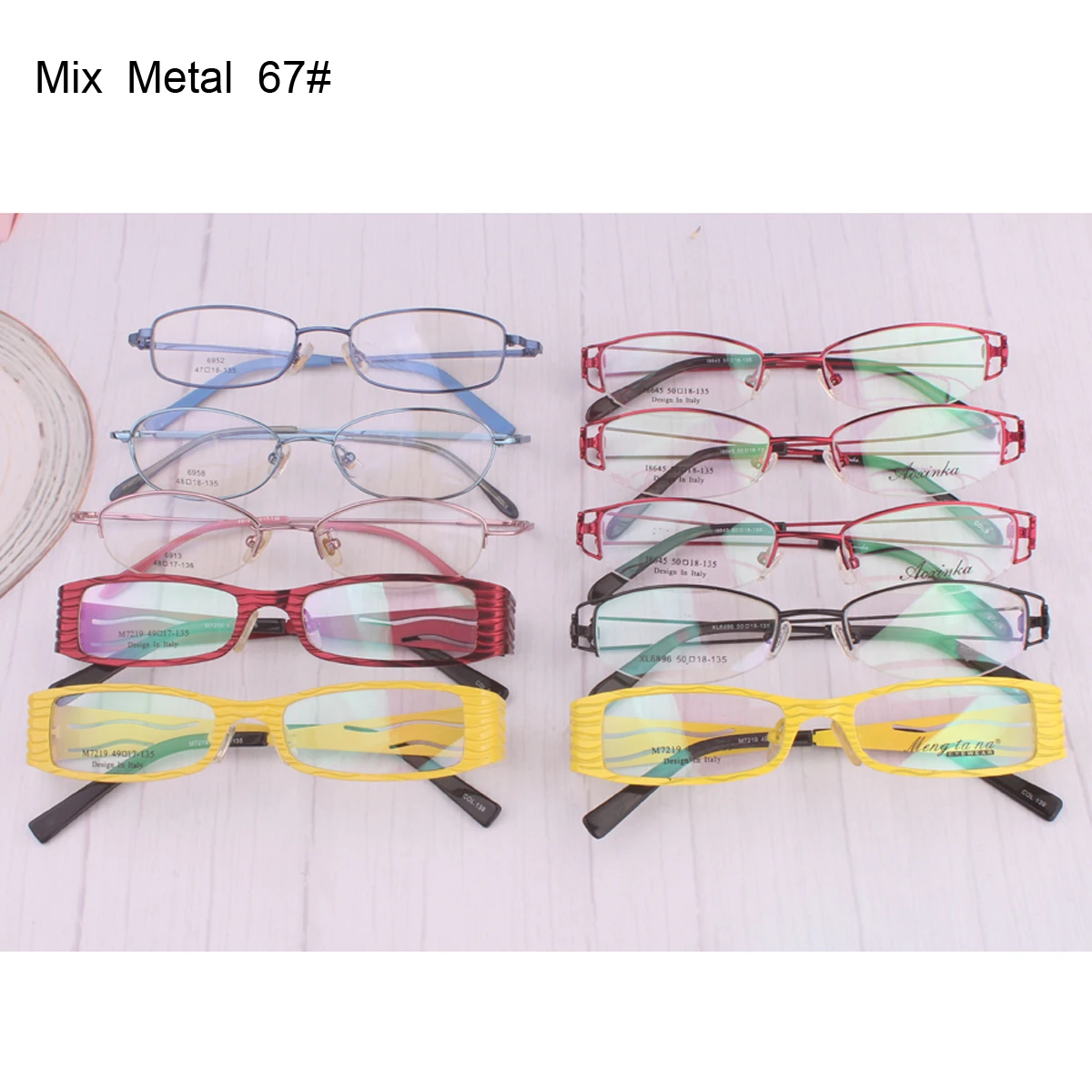 

Mix wholesale colorful women Glasses frame retro Female Frame Clear lens Eyeware Brand Designer gafas De Sol Gafas eyeglasses