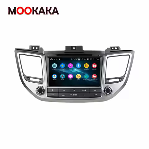 For Hyundai Tucson IX35 2015 PX6 Android 10.0 4+128G Screen Car Multimedia DVD Player GPS Navi Auto Radio Audio Stereo Head Unit