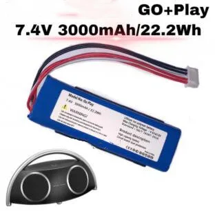 7.4v 3000mah Lithium polymer battery for J.B.L Go+play bluetooth mini speaker li-po battery