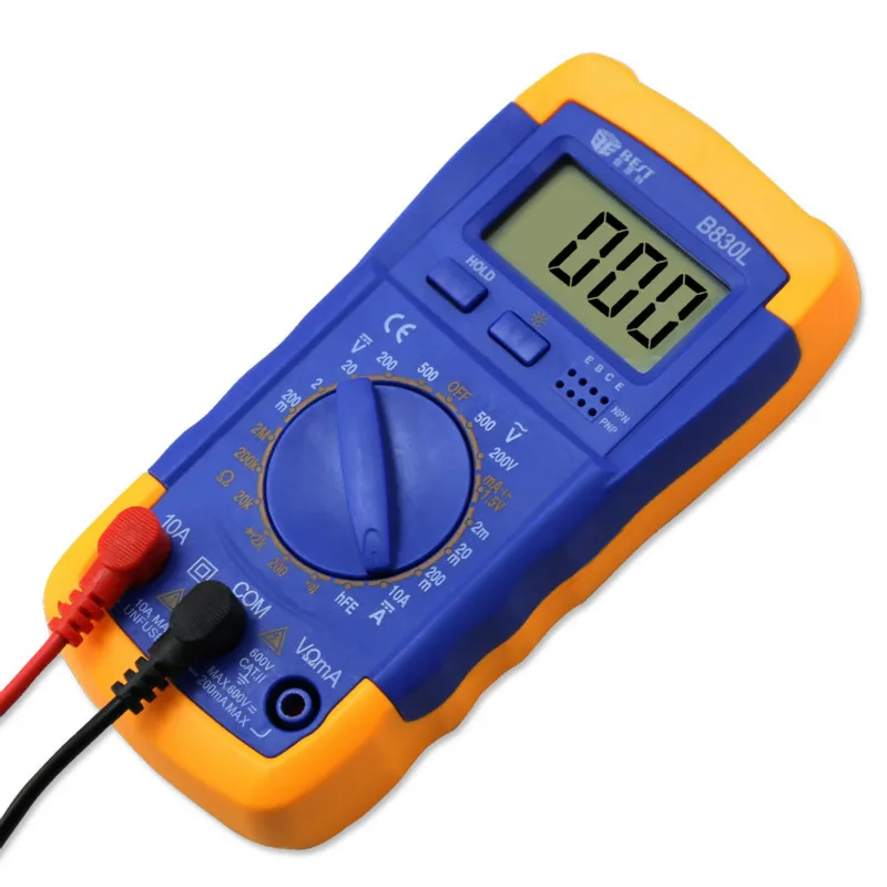 BST-B830L Digital multimeter Capacitor Resistance Inductance Measuring instrument electrician universal tester Multifunction