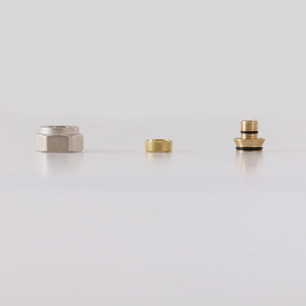 Floor Heating 16mm Joints Floor Heating Sub-collector Geothermal Water Separator Joint Brass Joint Fittings