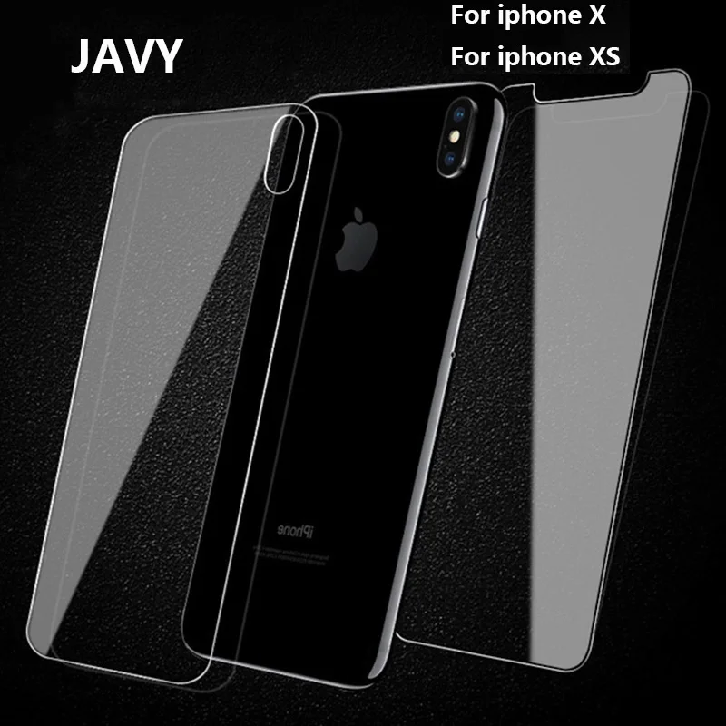 Front Back Obverse and Reverse 2Pcs Tempered protective glass Screen Film For iPhone 16 15 14 13 12 11 8 7 6 6S Plus X XS MAX XR