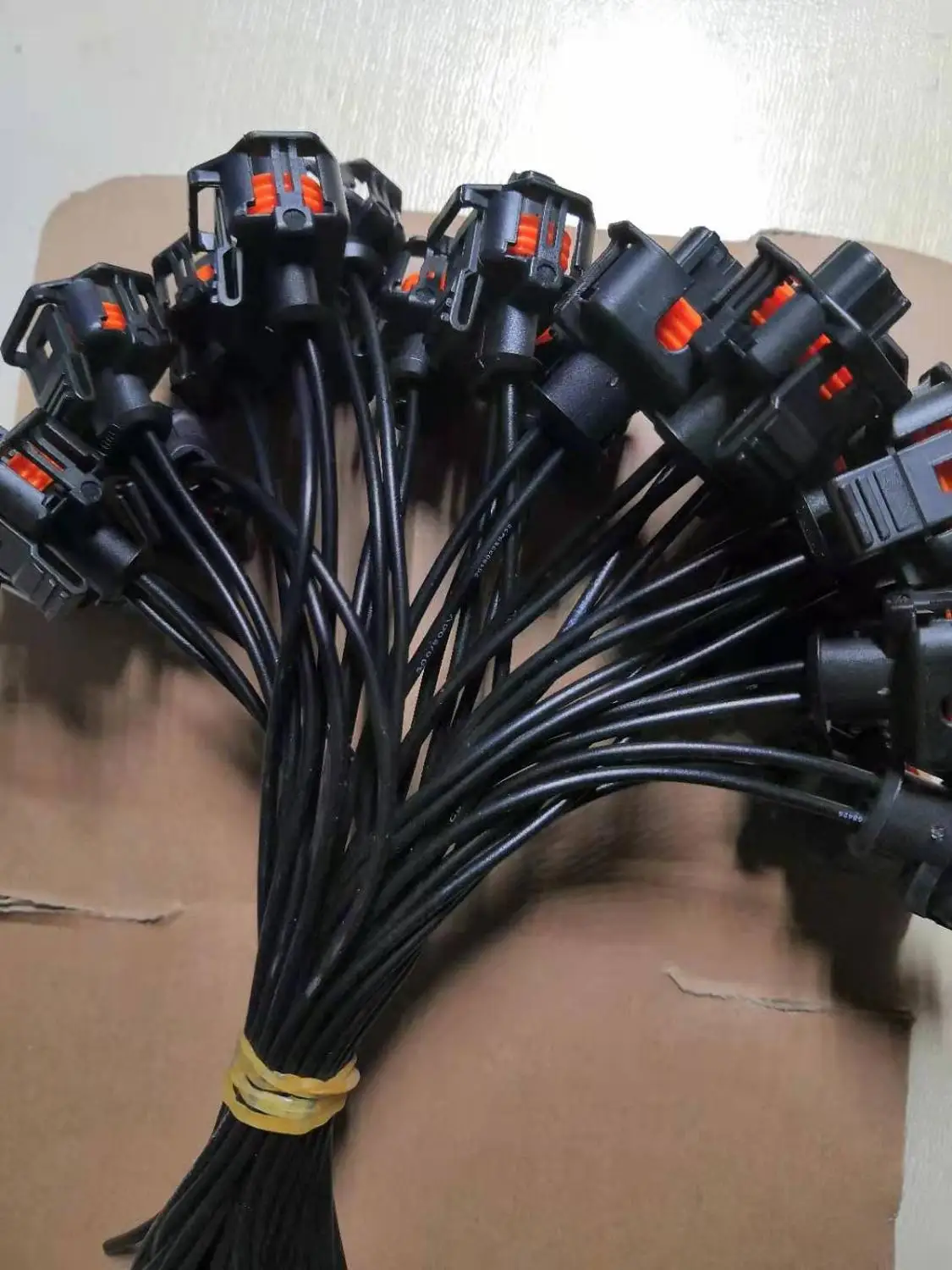 2-way black waterproof rubber shell 15cm cable1928403732 1928404213 1928404655 1928403698  1928403698