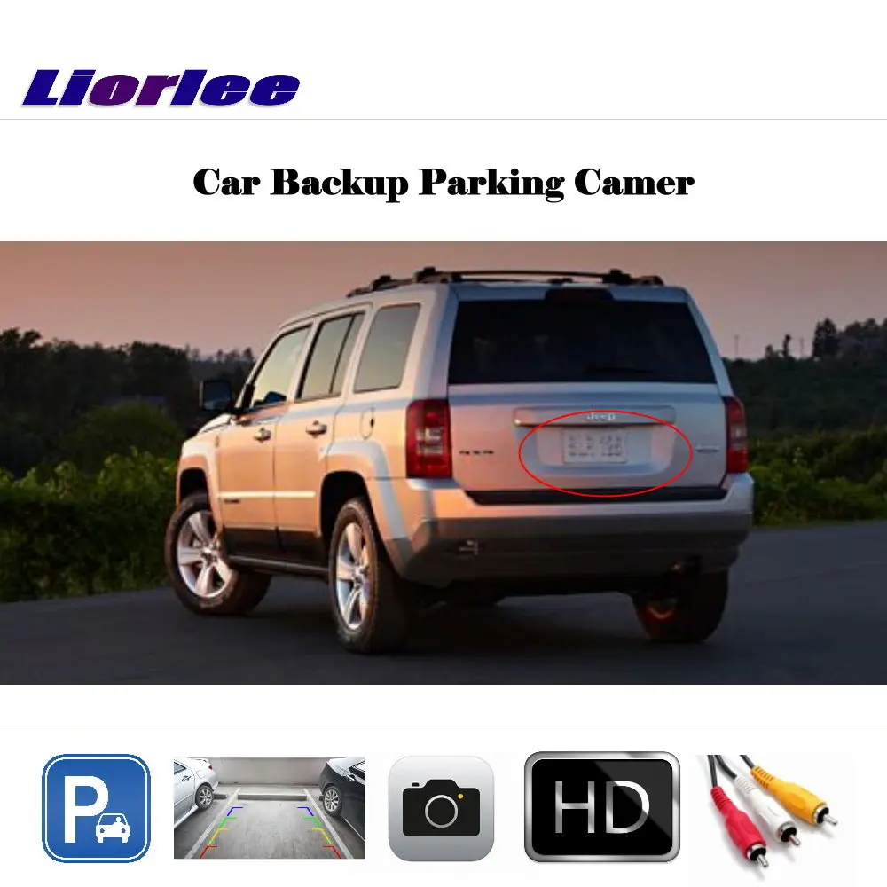 Car Rear View Back Camera HD CCD Rearview For Jeep Patriot 2013-2017 Original Display Reverse Image Parking CAM Accessories