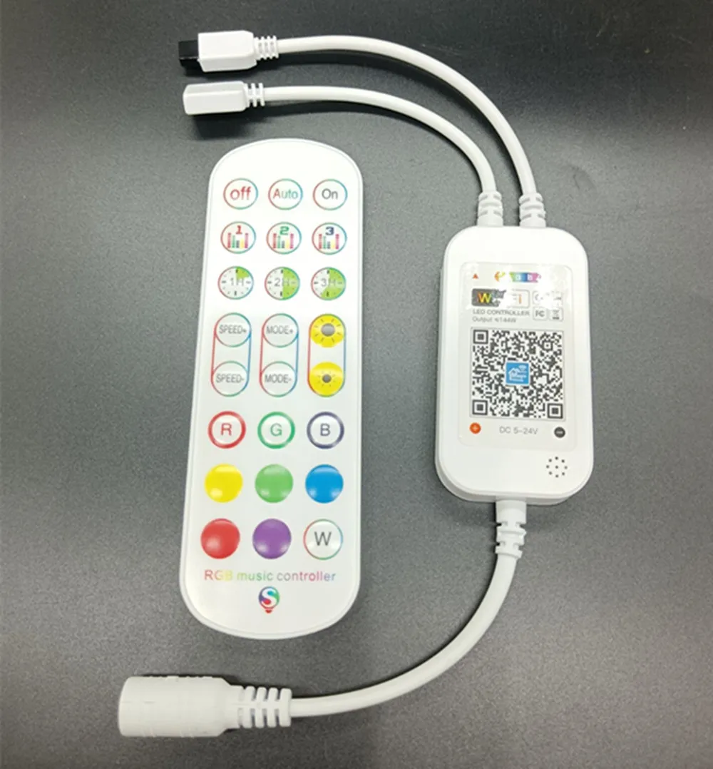 Wifi RGB / RGBW LED Controller Smartphone Steuerung Musik und Timer Modus Magic Home Bluetooth Led RGB Controller