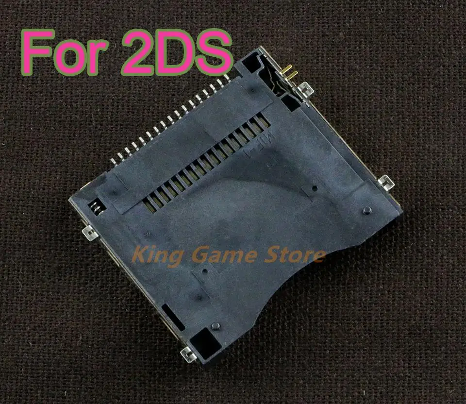 

1pc Original Replacement Game Card Slot Socket game card socket For 2DS Repair Parts