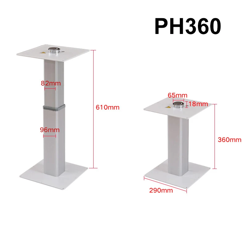 Pneumatic Hydraulic Actuator Tatami Lift Coffee Table Platform 680N Load 250mm 300mm Stroke Auto Rise Chair Manual Adjust Height