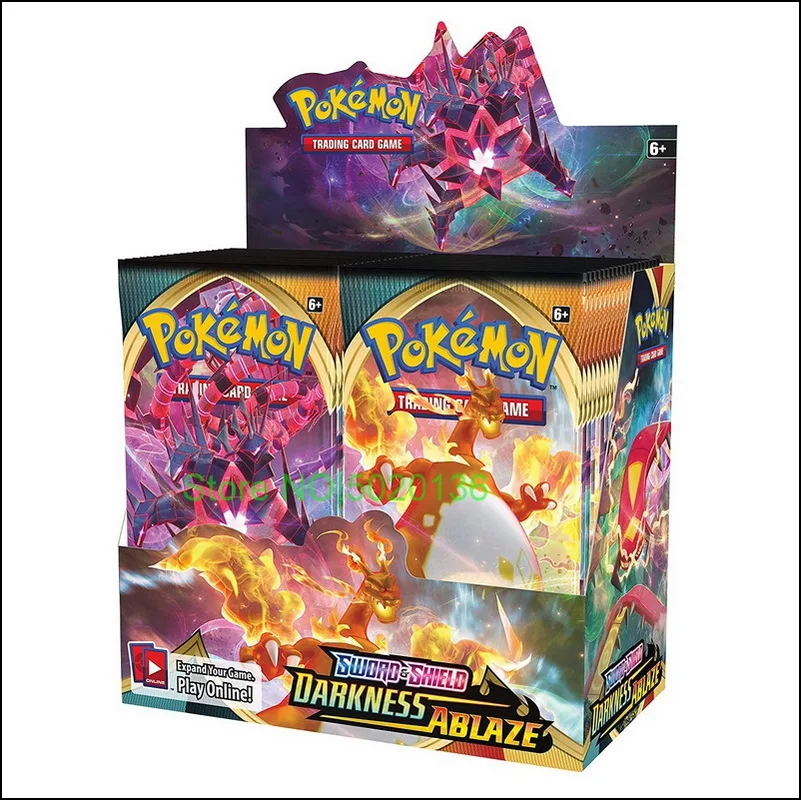 Sword & Shield Darkness Ablaze Booster Box Pokemon Cards 36 Pack Box