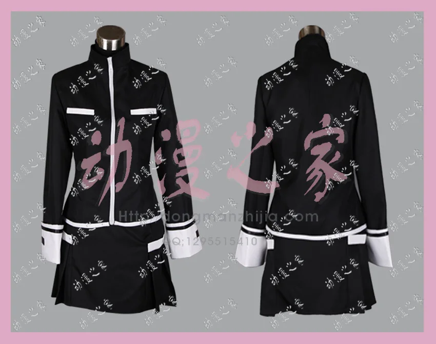 

Katekyo Hitman Reborn Kokuyo Junior High Gang Chrome Dokuro Girl Shool Uniform Skirt Set Women Party Outift Cosplay Costume