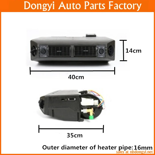 404 Air Conditioning Evaporator Heating and Cooling Integrated 12V 24V Universal Evaporator Assembly
