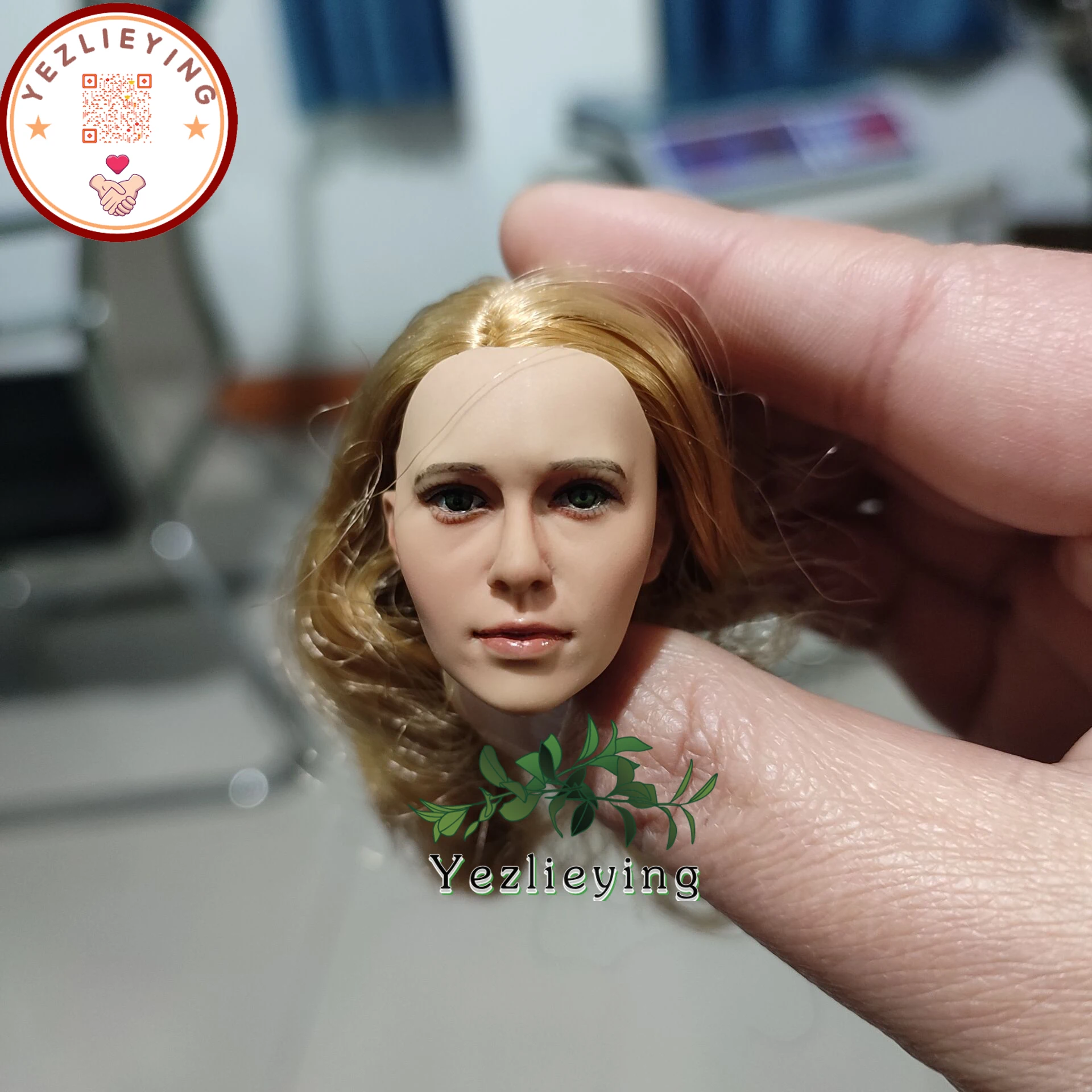 

Аксессуары для экшн-фигурок в масштабе 1/6, KM15-31, женская модель, аксессуары для фигурок, KUMIK, женская голова, лепка для 12-дюймового тела