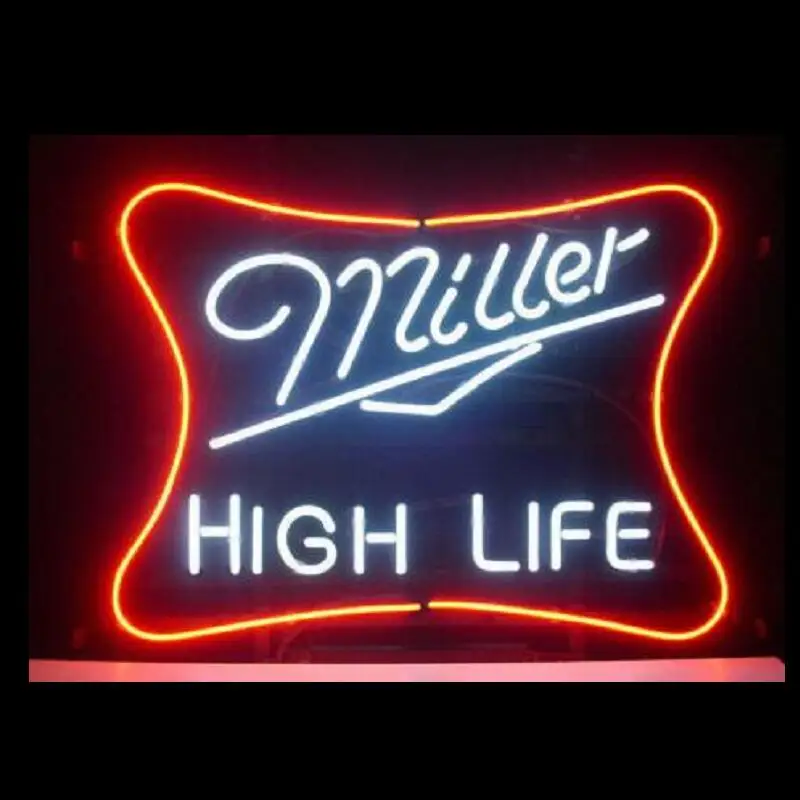 Custom Miller High Life Beer Bar Neon Light Sign