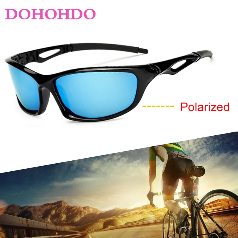 DOHOHDO 2022 New Polarized Night Vision Glasses Men Male Sunglasses Fishing Sports Eyewear UV400 lentes polarizados para hombre