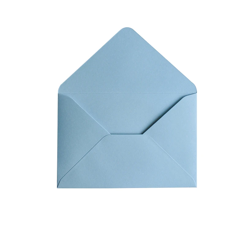 Blue Series Envelope Luxury Envelope Pure Color Envelope Used For Wedding Party Invitation Envelope Gift Envelope 10.5x15.5CM