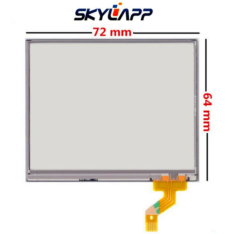 

New 3.5''Inch TouchScreen 4 Wire 72mm*64mm For Innolux PT035TN01 v.6 Resistance Handwritten Touch Panel Screen Glass Digitizer