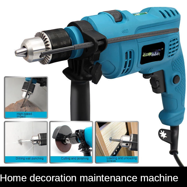 220V Impact drill concrete electric drill household hand electric drill electric hammer electric drill electric tool