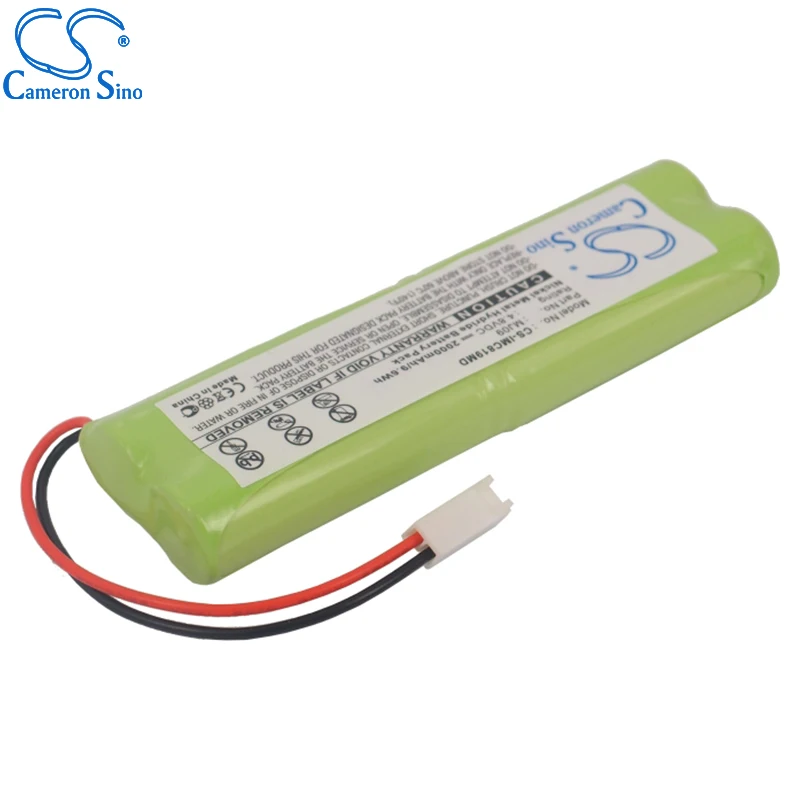 CameronsinoバッテリーアボットMJ09.01 MCP9819-065は、私は-stat MJ09医療交換用バッテリー2000mah/9.60Wh 4.80vグリーンニッケル水素