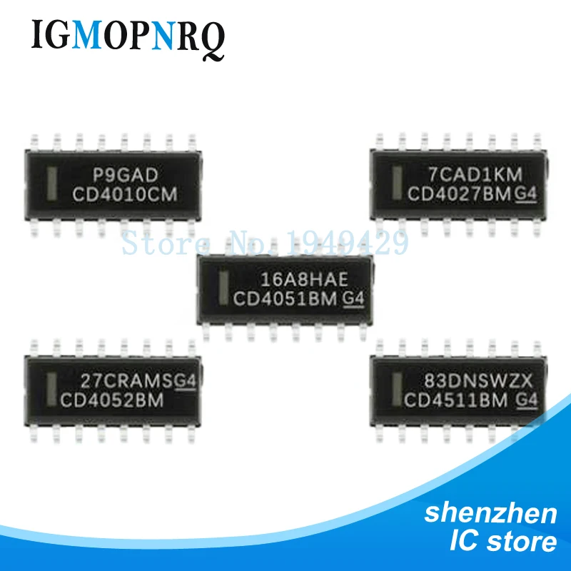 10PCS  SOP-16 CD4541BM CD4541 SMD 4541BM NEW IC