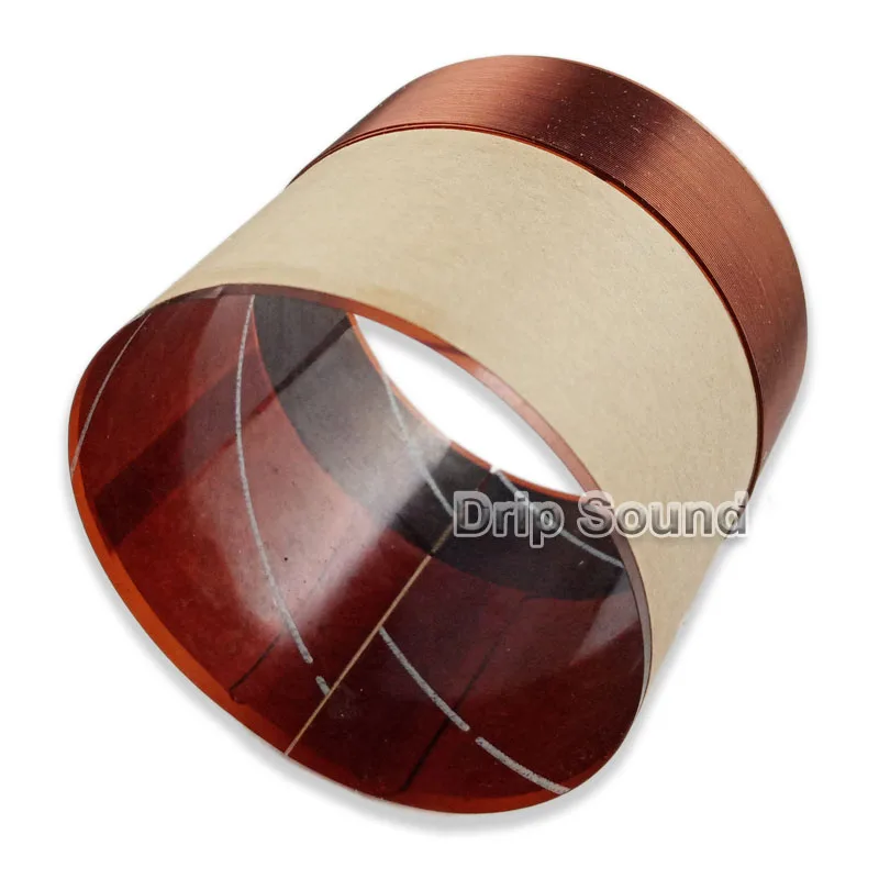 Piezas de reparación de altavoz de graves, bobina de voz, controlador de sonido, 2x61,5x55mm, 7-8ohm, KSV, 61,5 núcleos, cable de cobre redondo de 2 capas