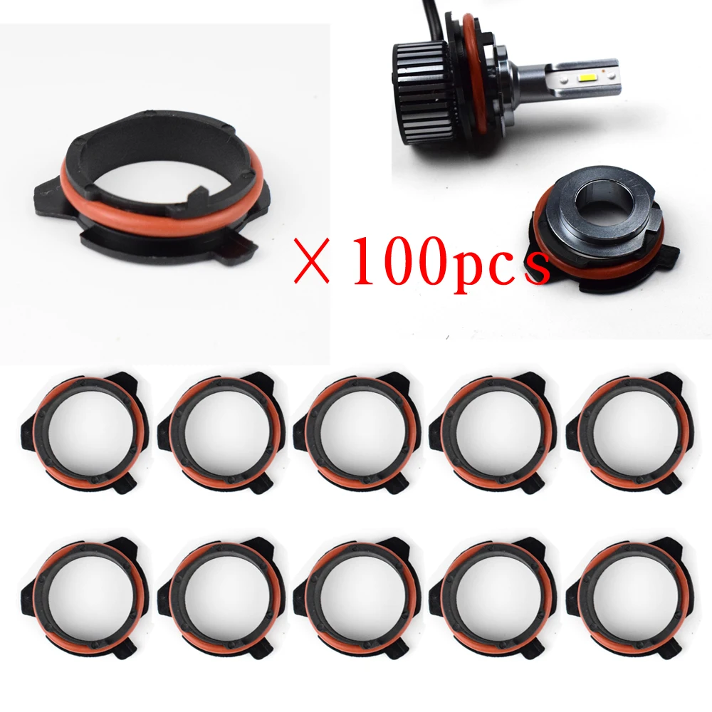 

H7 led headlight clip for BMW 5 series E39 E60 E61 F10 F11 F07 F85 G30 G31 G38 h7 led socket adapter h7 bulb holder 100pcs D125