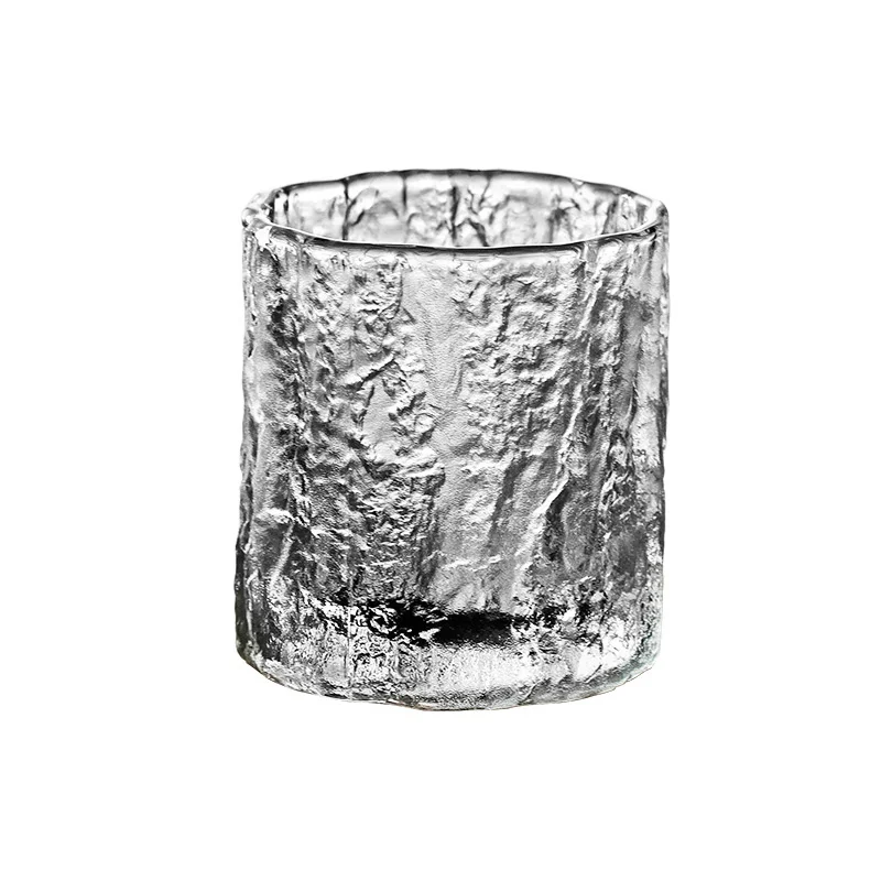 Vasos de whisky con posavasos y caja de lujo, vasos de cristal para Scotch, Bourb, 8oz