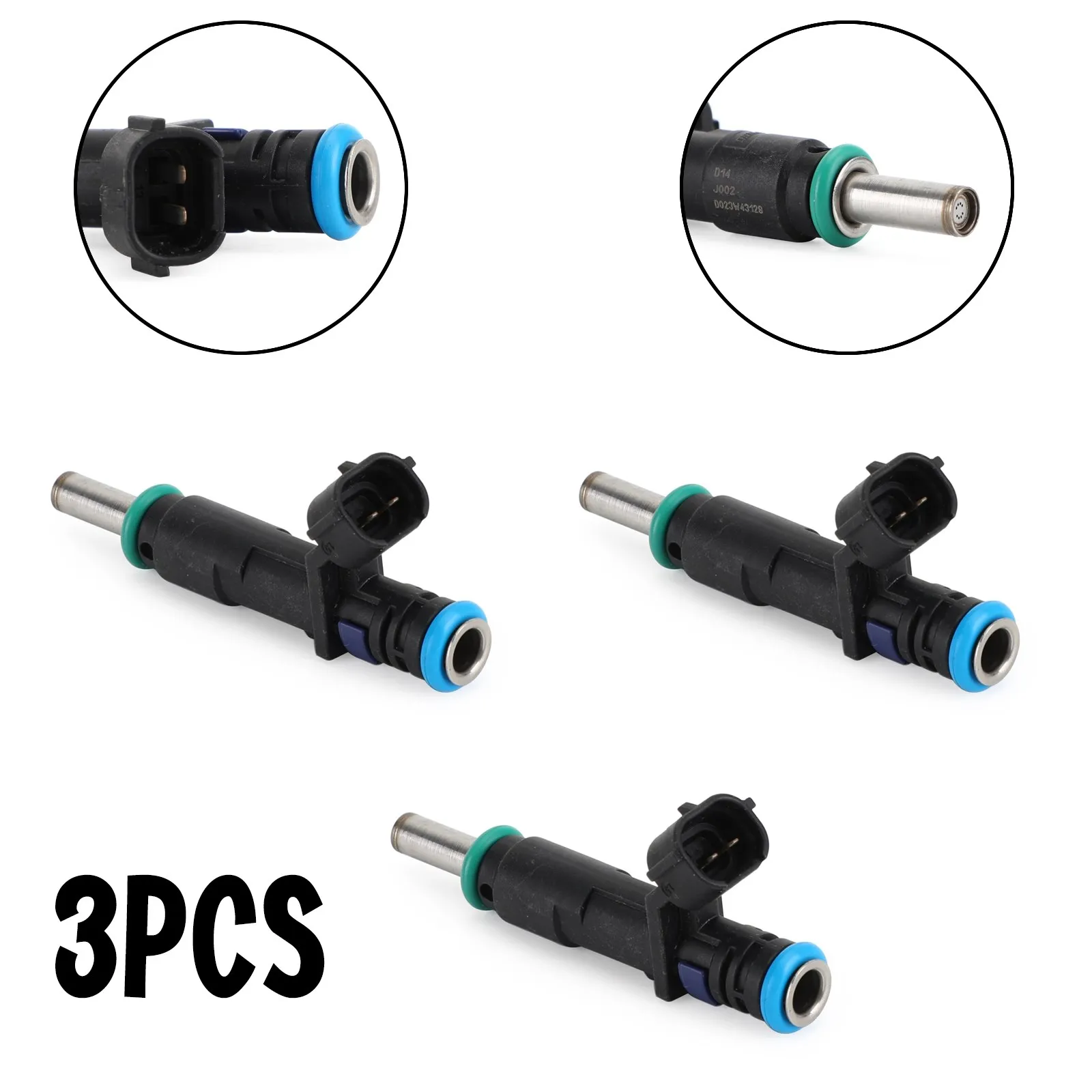 Areyourshop 3pcs Fuel Injectors Fit For Sea-Doo GTR 2013 RXT 2010 WAK 2016 LTD IS 420874834 Car Parts