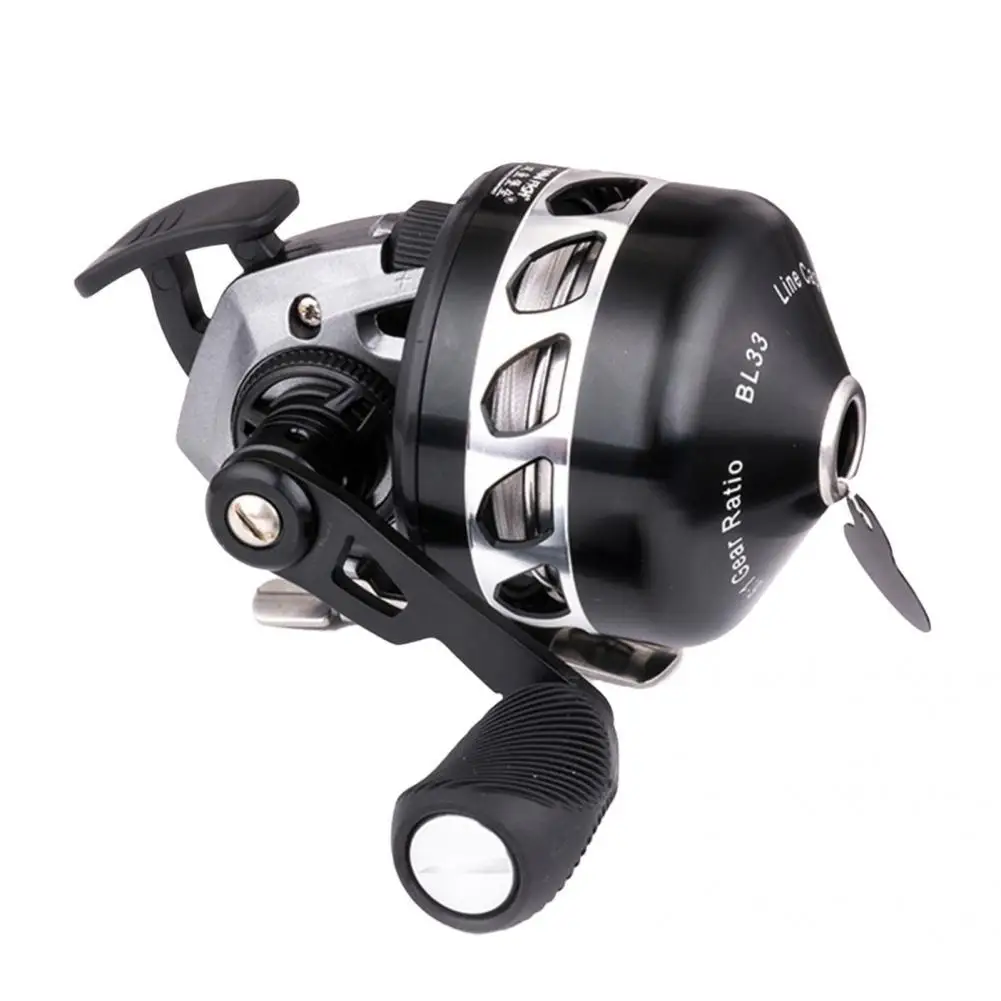 Durable Lure Fishing Reel  Soft Grip Comfortable Fishing Wheel  Anti Rust Metal Fishing Reel