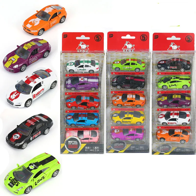 

1:64 alloy pull back sports car model in original packaging,gift set for children,simulation super sports car toy,free shipping