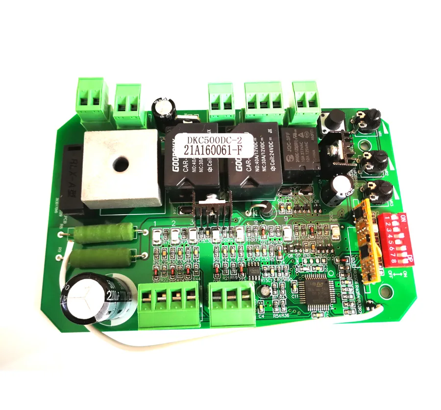 LPSECURITY AUTOMATIC DC SLIDING GATE OPENER 24VDC motor CONTROL Circuit BOARD Card power controller with 2 remote controls