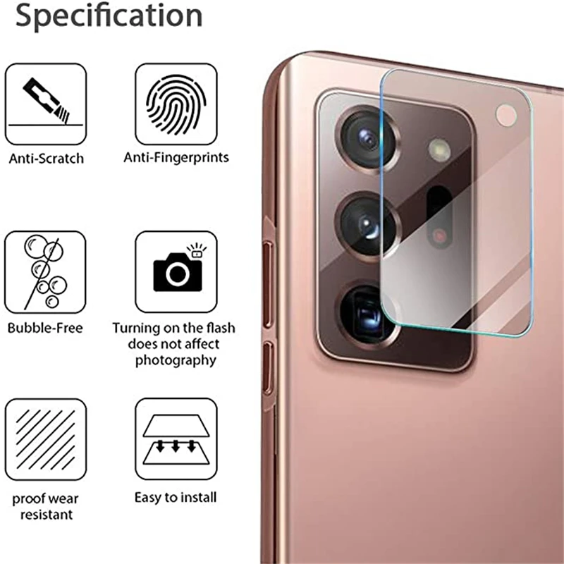 Phone Lens Glass for Samsung S10 Plus S8 S6 S7 Edge Back Screen Protector Tempered Glass for Samsung Galaxy S9 Plus S10E S10 5G