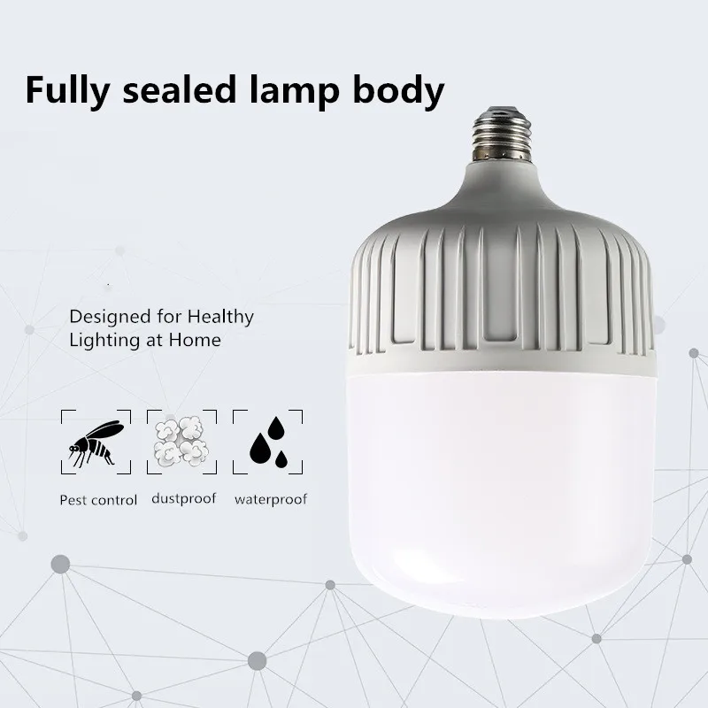 Super bright Energy-saving bulb LED lamp E27 B22 LED lamp AC220V 50W 40W 30W 20W 15W 10W 5W lamp bulb