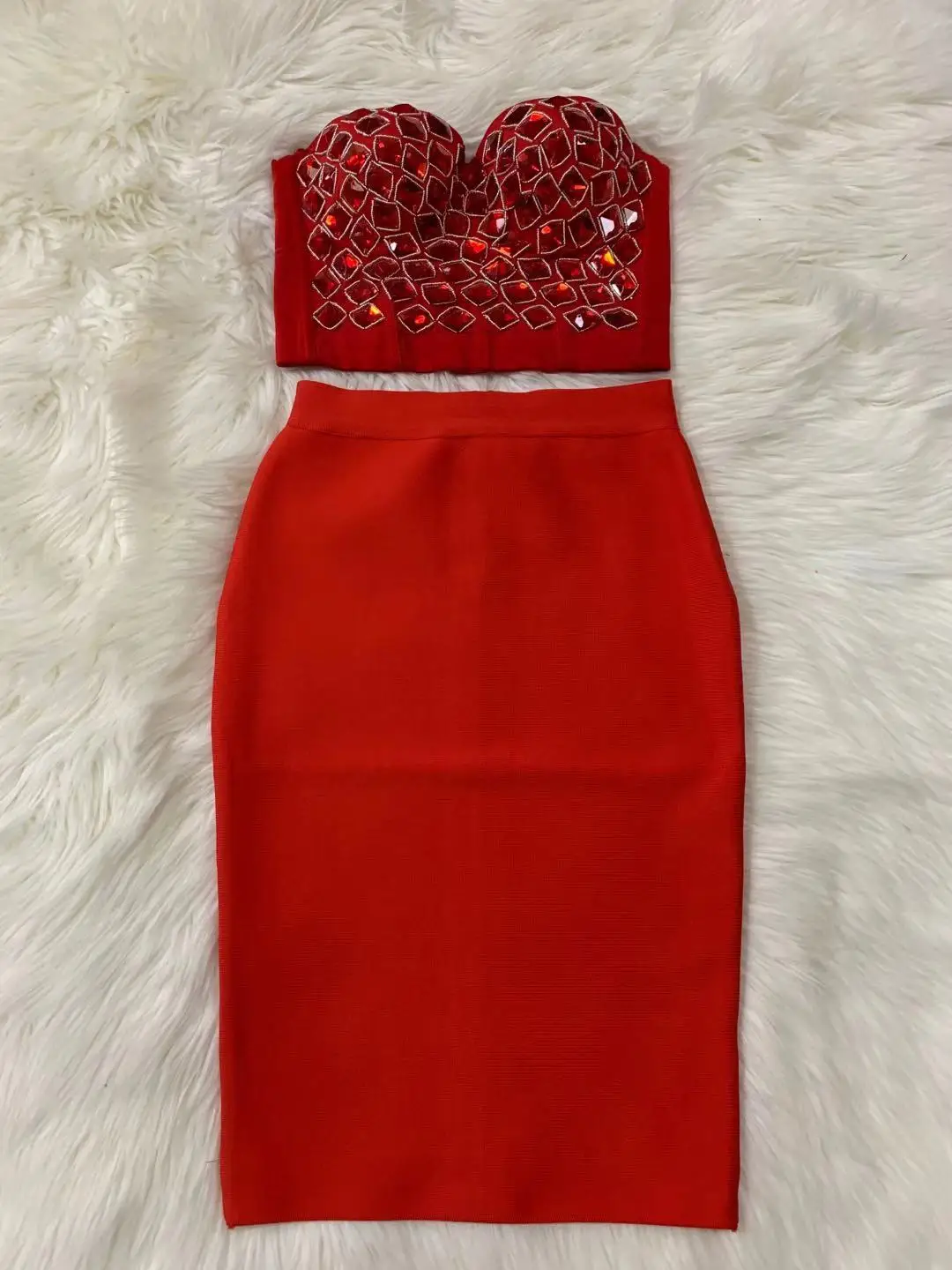 3 kolory damska sukienka bandażowa HL Sexy 2 sztuki zestaw moda Bodycon Midi sukienka impreza w klubie nocnym sukienka Vestido wysokiej jakości