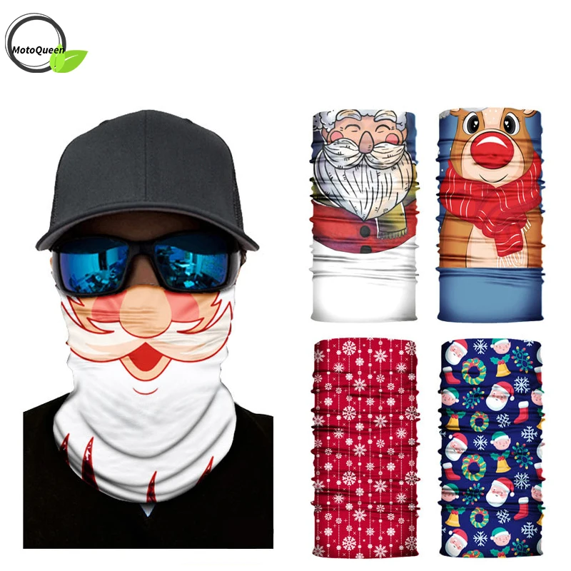 

2020 Christmas Magic Scarf Headwear Sports Turban Men Cycling Hiking Neck Leggings Skull Seamless Balaclava