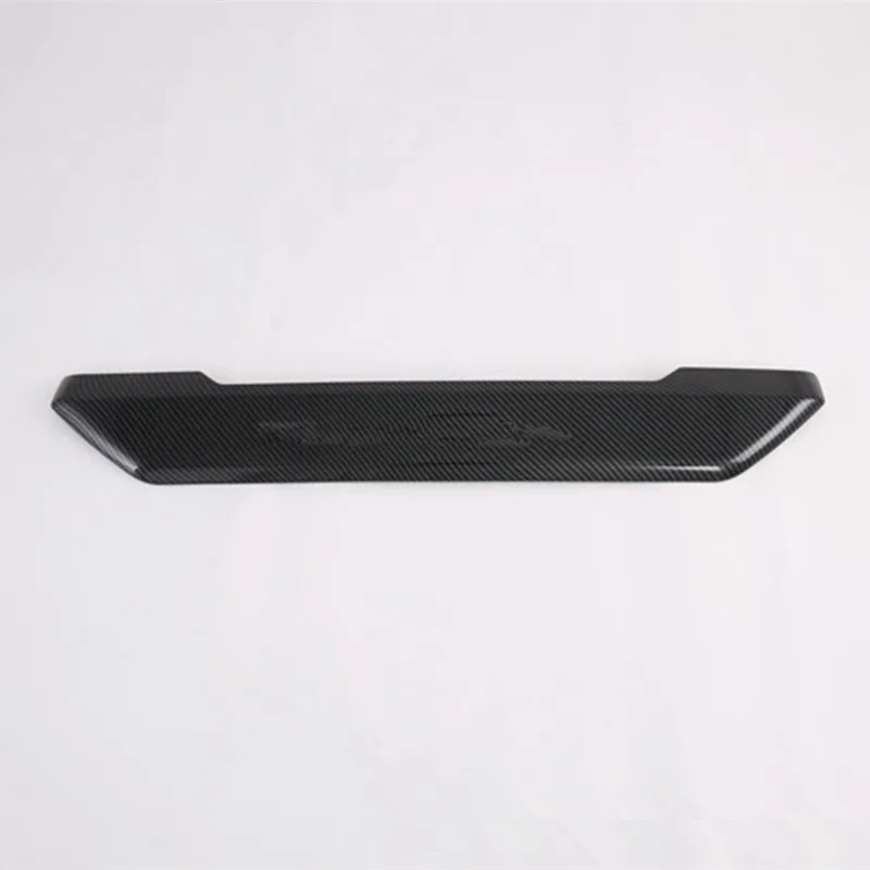 Fit For Ford Transit 2017 Ford Tourneo Custom 2016 Carbon Fiber Style ABS Car Rear Door Trunk Cover Trim Styling Sticker