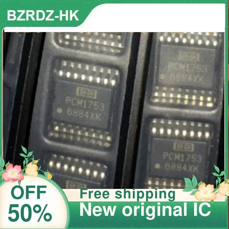 

1-20PCS PCM1753DBQR PCM1753 SSOP16 New original IC