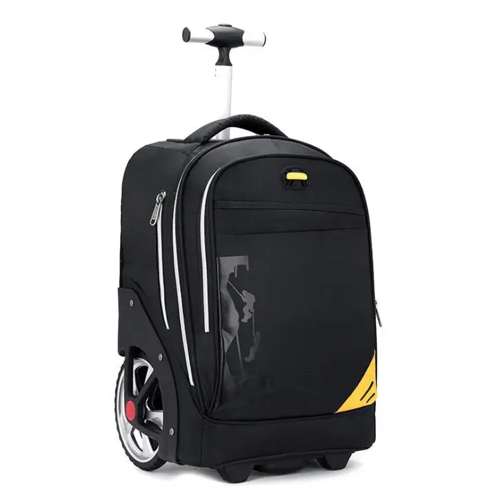 school wheeled Backpack bag Oxford Travel trolley bags travel bag with trolley rolling backpack school backpack bag on wheels