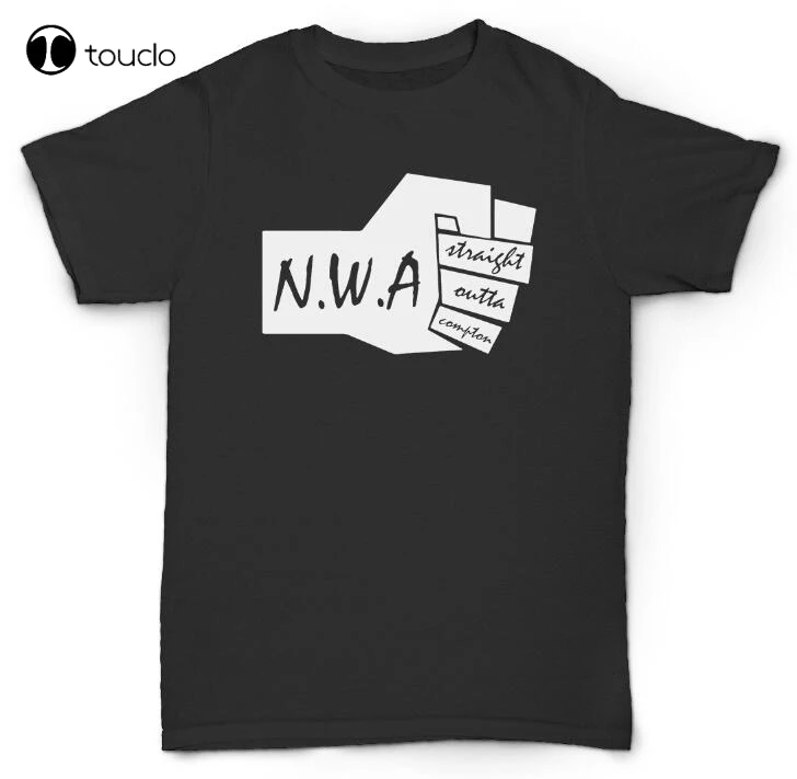 NWA T SHIRT straight OUTTA COMPTON ICE CUBE EASE E, N.W.A, SNOOP, DR DRE, WEST